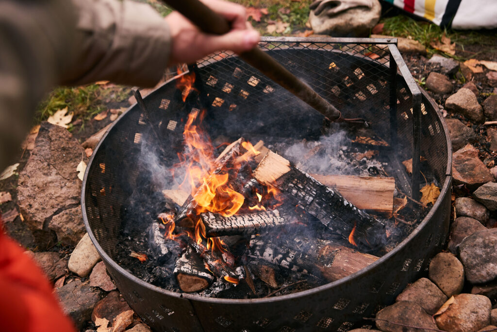 how to put out your campfire