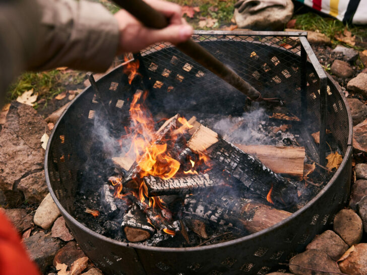 how to put out your campfire