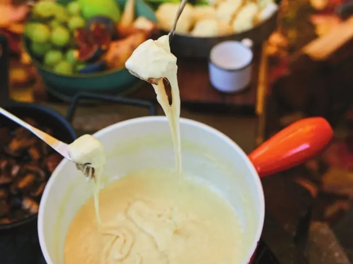 Campfire Cheese Fondue 1 Campfire Cheese Fondue